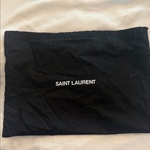 Saint Laurent Black Pouch